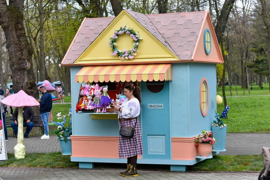 Cum arată Târgul de Paște din Craiova. Va fi deschis până în data de 1 mai / FOTO