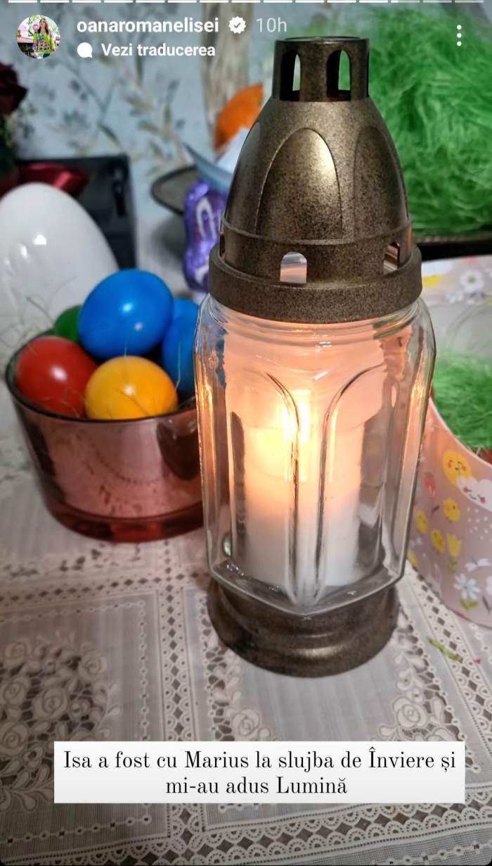 Marius Elisei, alături de Oana Roman și în noaptea de Înviere. Cei doi au dat uitării certurile: ”Isa a fost cu...” / FOTO