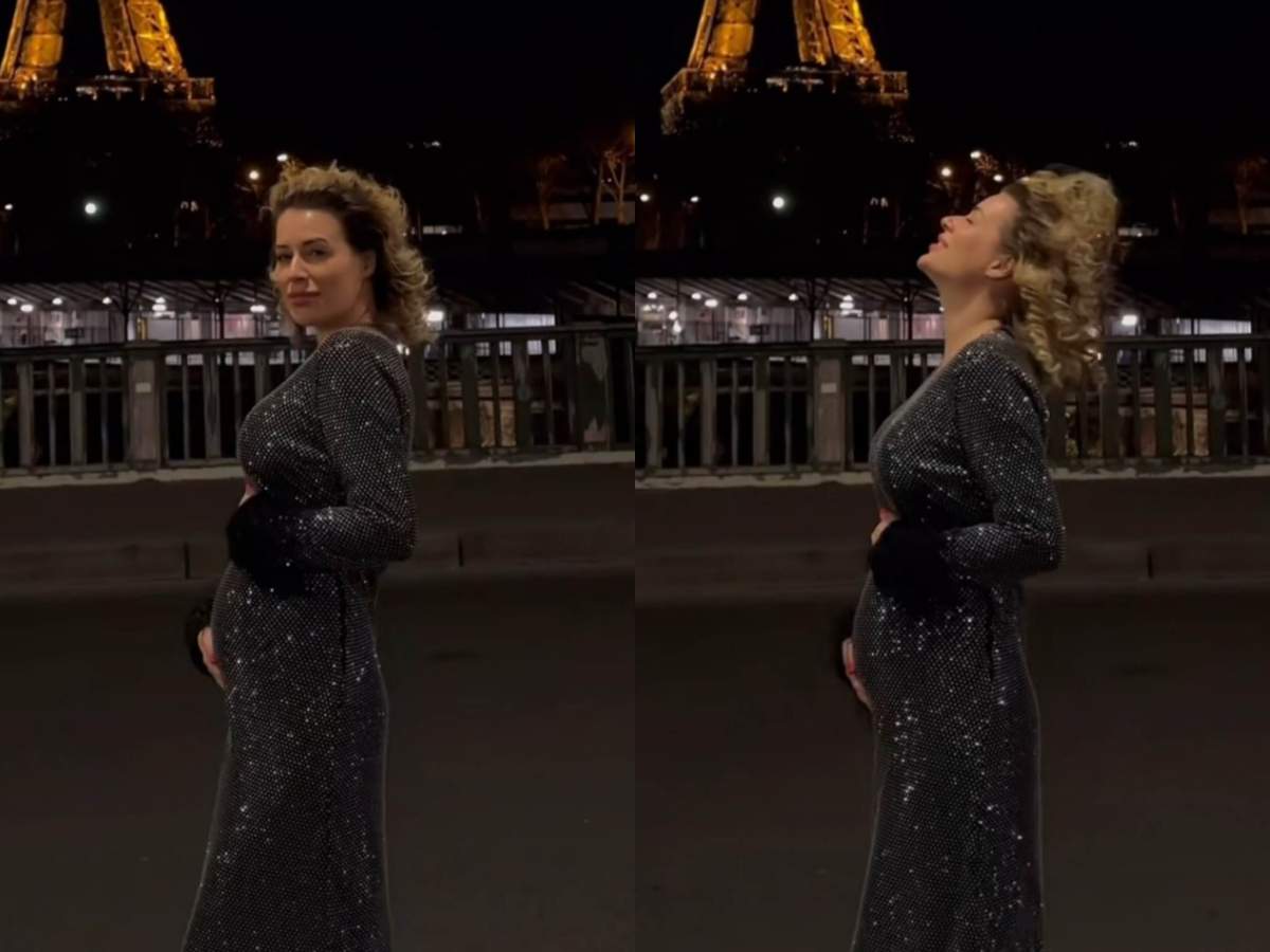Sensy este însărcinată și a spus că a aflat în urmă cu câteva luni. Sensy în Paris