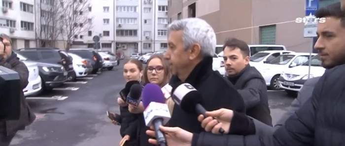 Dan Diaconescu a ieșit de la secția de poliție. Imaginile momentului cu fostul patron de televiziune / VIDEO