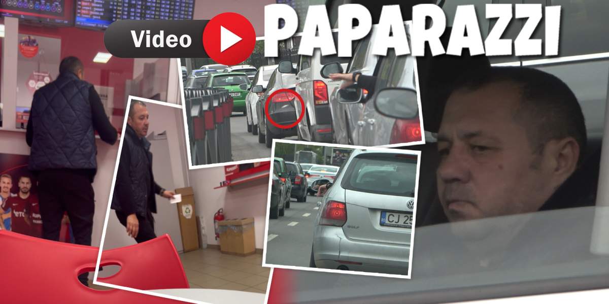 Dovada că jocurile de noroc și femeile l-au distrus pe Sabin Ilie. A ajuns să conducă o mașină ieftină și să aibă un comportament grosolan în public / PAPARAZZI