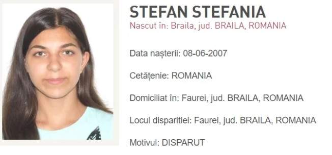 Ai văzut-o? Dacă da, sună de urgență la poliție! Oamenii legii cer ajutorul