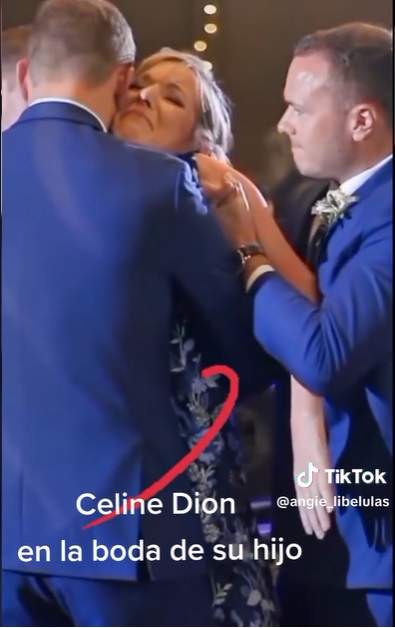 Imagine virale cu „Celine Dion” în scaun cu rotile, la nunta fiului său. Sunt sau nu reale?! / VIDEO