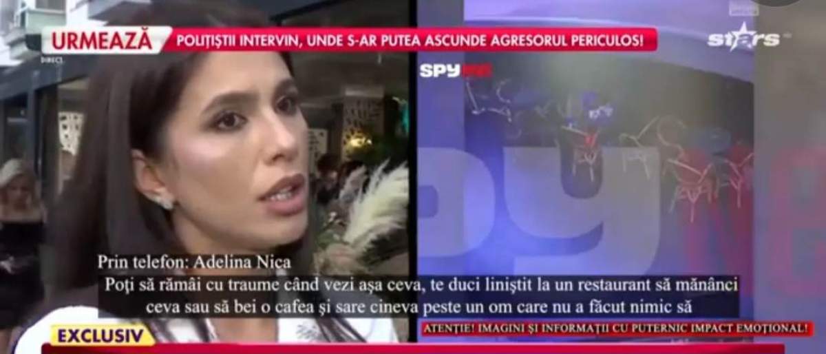 Adelina Nica, declarații pentru Antena Stars