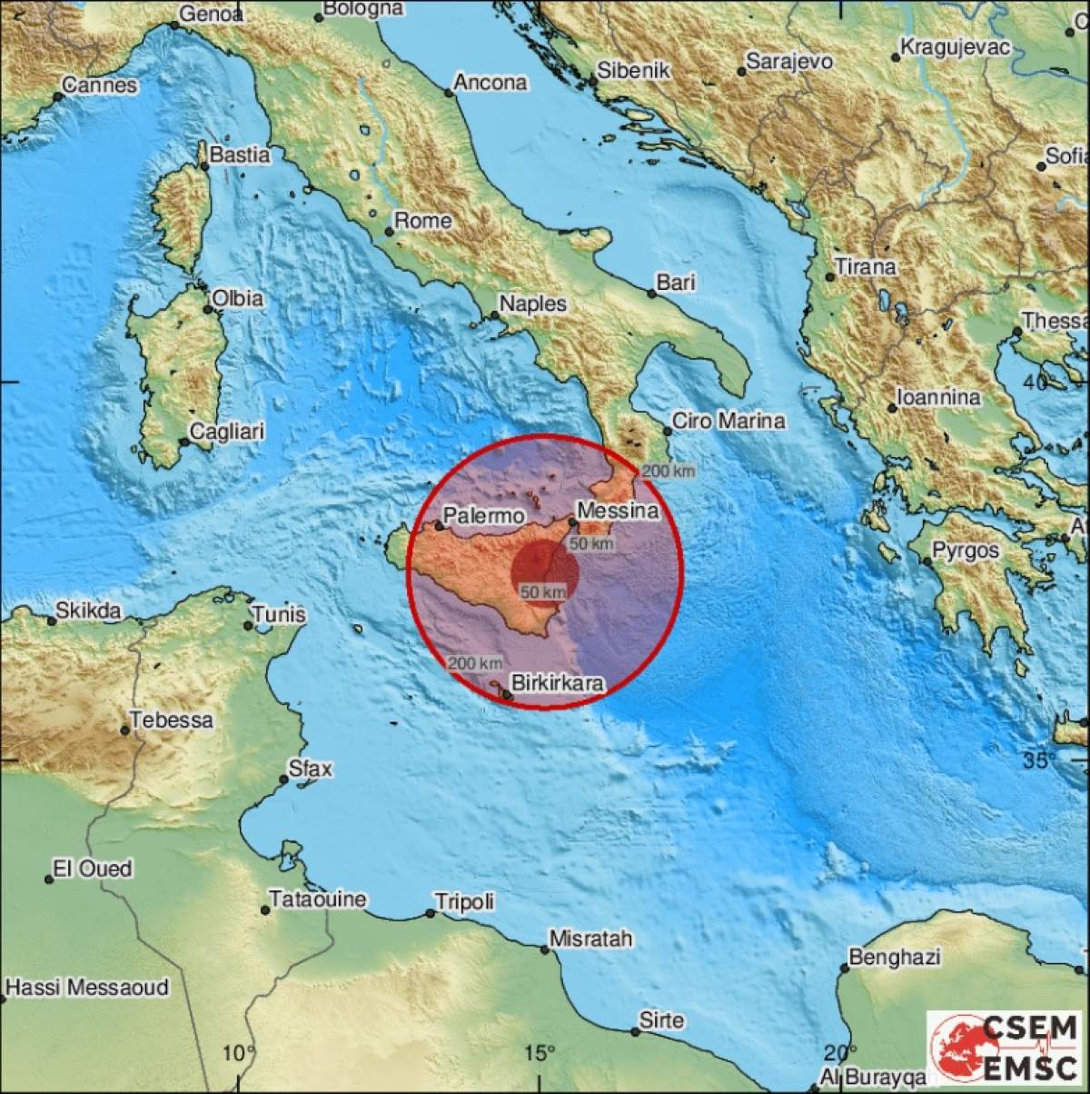 Cutremur puternic în Italia! Oamenii au intrat în panică! Ce magnitudine a avut seismul