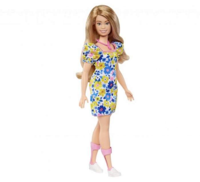 Păpușa Barbie care înfățișează o persoană cu sindromul Down. Cum arată cea mai recentă figurină lansată de compania Mattel / FOTO