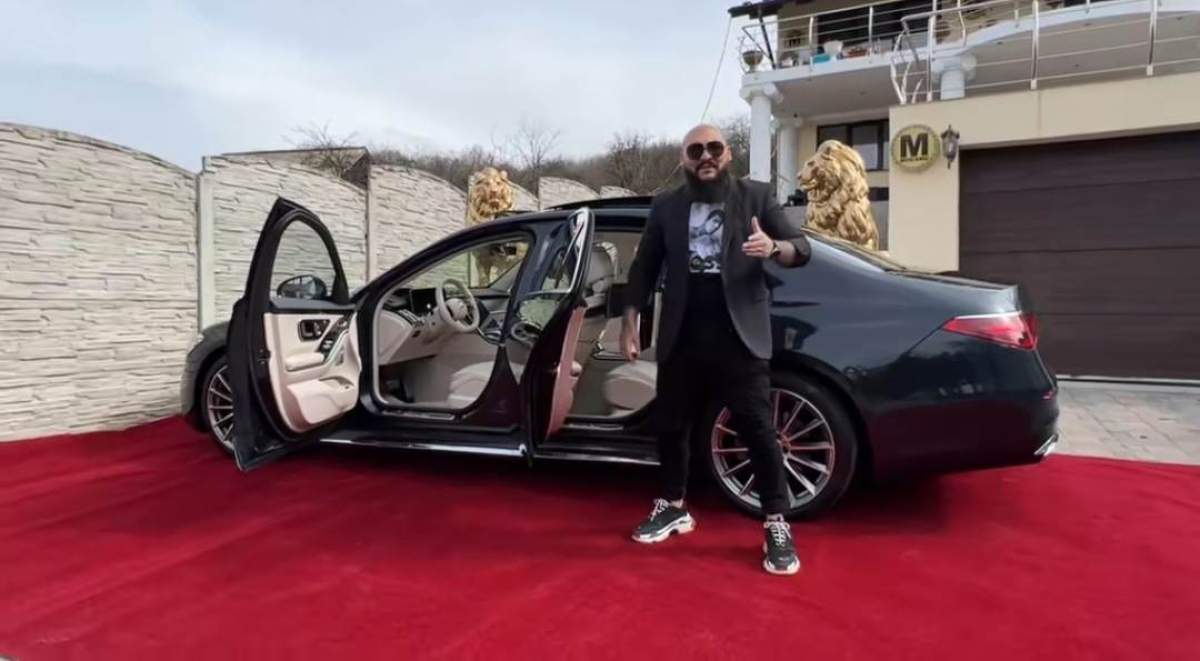 Dani Mocanu își vinde mașina cu peste 160.000 euro. Dani Mocanu și mașina lui