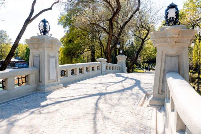 Cum arată Parcul Cișmigiu, după reabilitarea podului. Anunțul făcut de Nicușor Dan: „Bucureștenii se pot plimba...” / FOTO