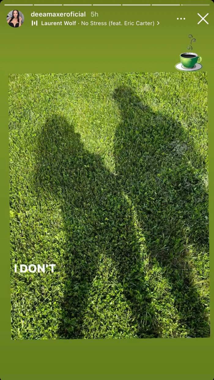 Deea Maxer, fotografie misterioasă! Pe cine "ascunde" fosta soție a lui Dinu Maxer?! / FOTO