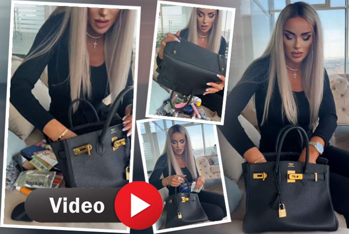 bianca dragusanu captura tik tok bani in geanta