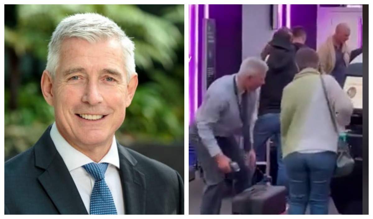 Imagini virale cu CEO-UL de la Air New Zealand! La 7 dimineața îi ajută pe pasagerii in aeroport