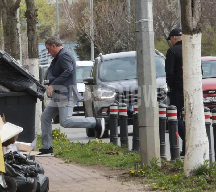 Gabi Balint în vizită la Gică Hagi. Ce au făcut „greii fotbalului” după ce s-au întâlnit / PAPARAZZI