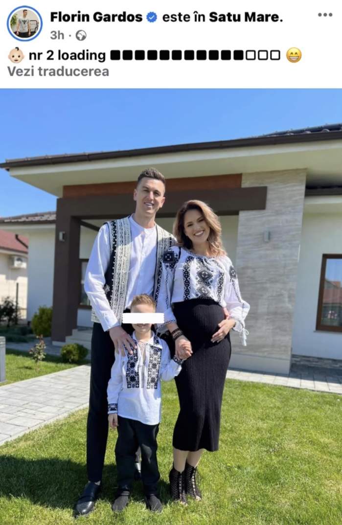 Florin Gardoș, tată pentru a doua oară. Soția fostului fotbalist este însărcinată: „Urmează bebelușul…” / FOTO