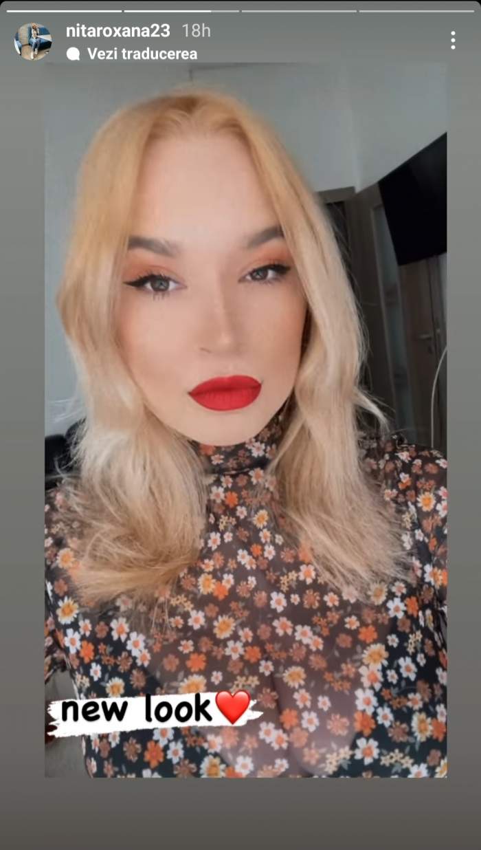 Roxana, fosta concurentă de la Mireasa, sezonul 6, schimbare de look. Cum arată după ce s-a lăsat pe mâna hairstylist-ului / FOTO