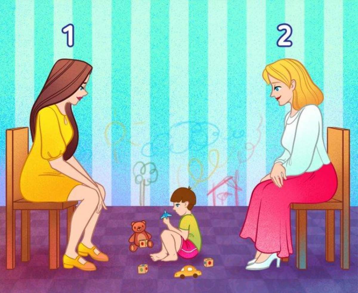 Care din femei e mama copilului? Testul IQ pe care mulți îl pică