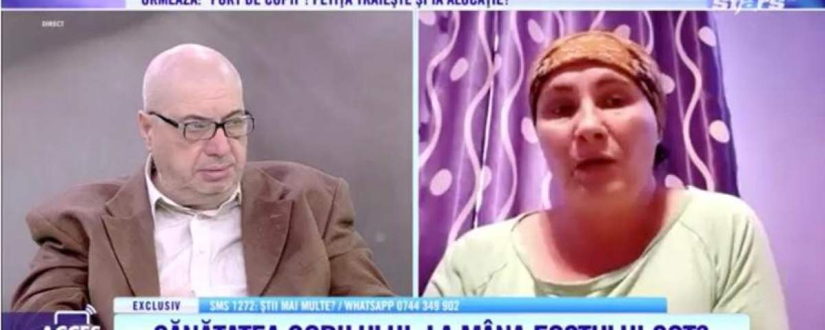 Acces Direct. Daniela susține că fostul soț nu vrea să-i salveze viață fiului bolnav: "Îl deranjează să iau bani” / VIDEO