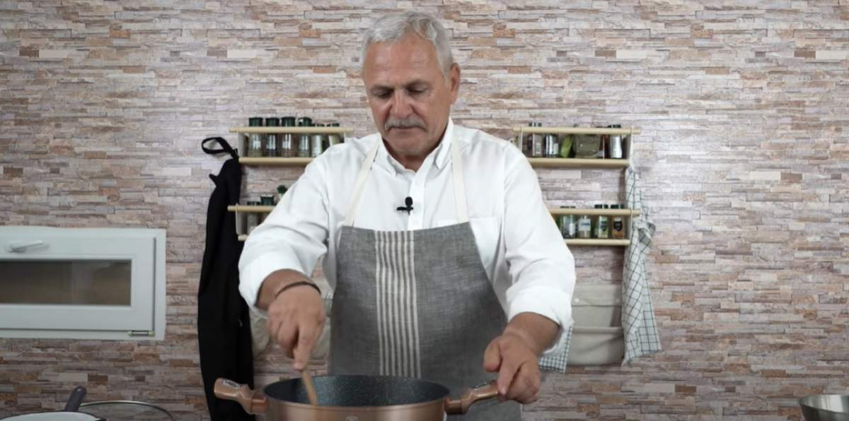 Liviu Dragnea, o nouă rețetă. Ce a gătit de această dată fostul politician: „Gătitul nu se învață, se fură” / VIDEO