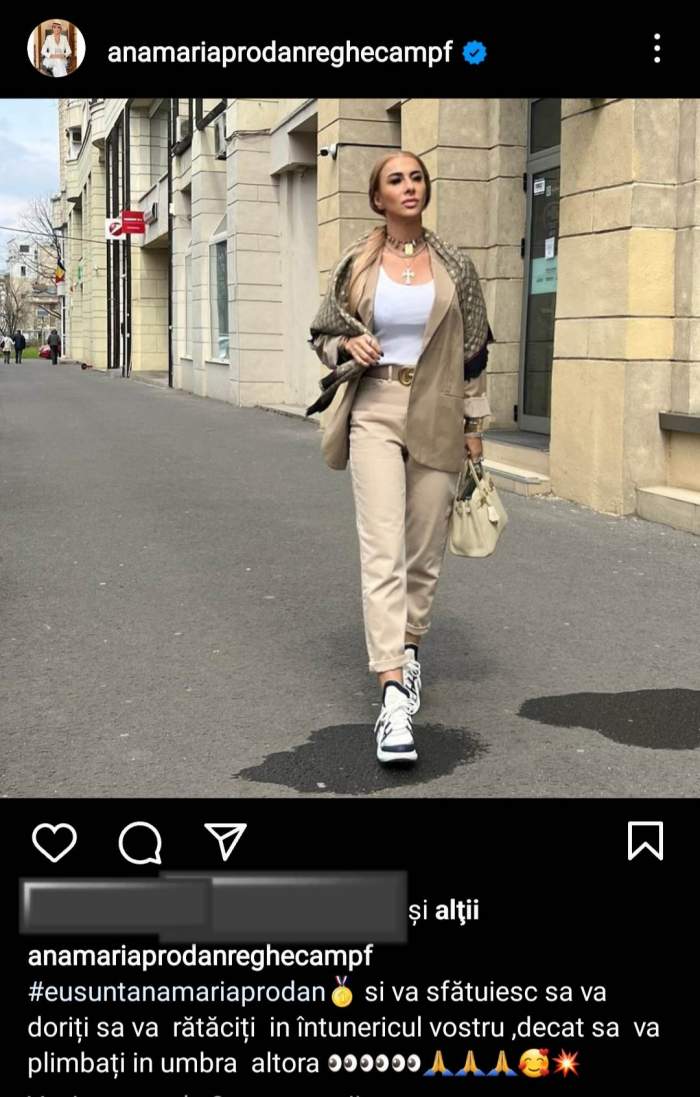 Anamaria Prodan, sfat prețios pentru fanii ei. Ce le-a transmis impresara: „Să vă doriți...” / FOTO
