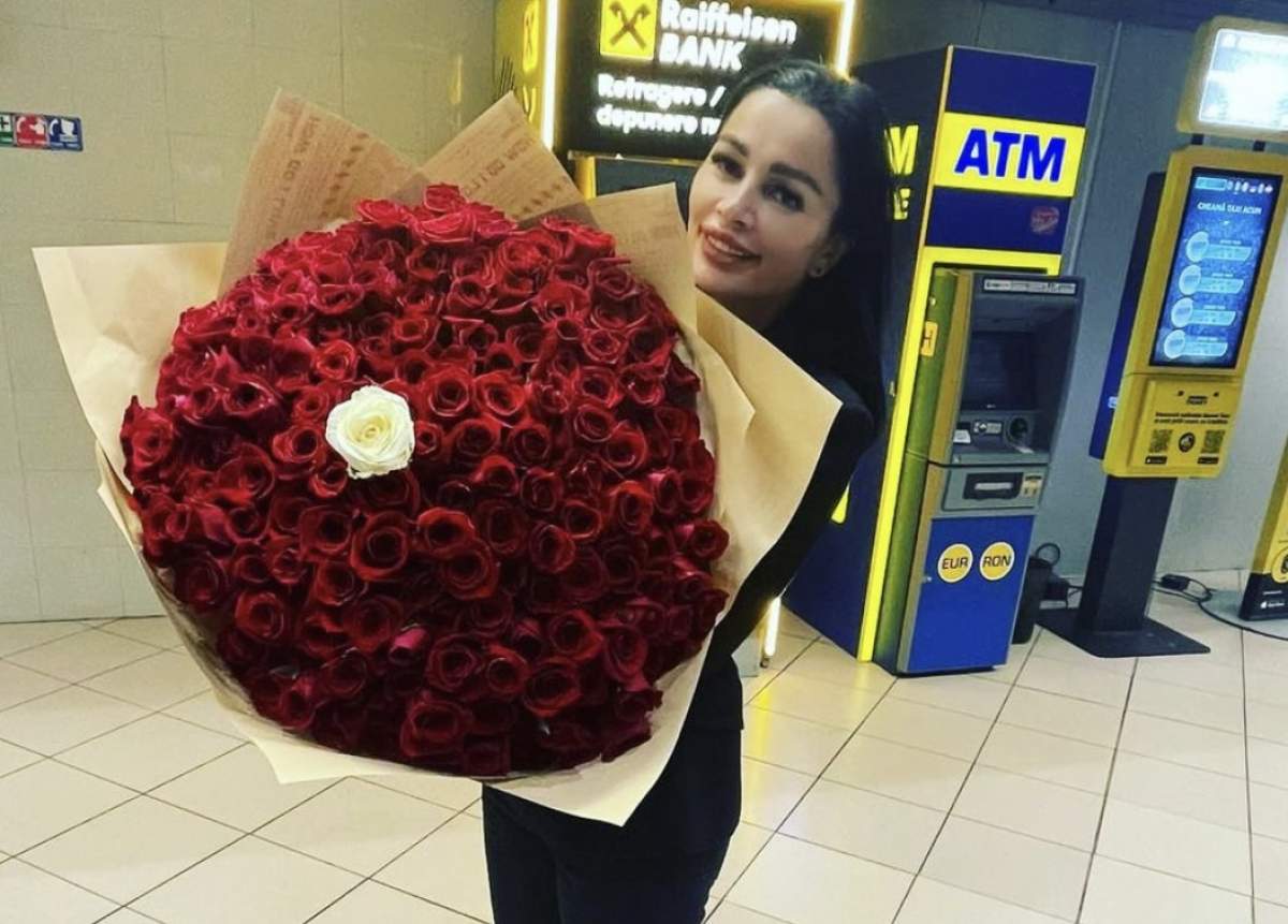 Reacția lui Brigitte, după ce a fost criticată pentru gestul făcut atunci când Florin Pastramă a așteptat-o cu un buchet imens de trandafiri la aeroport