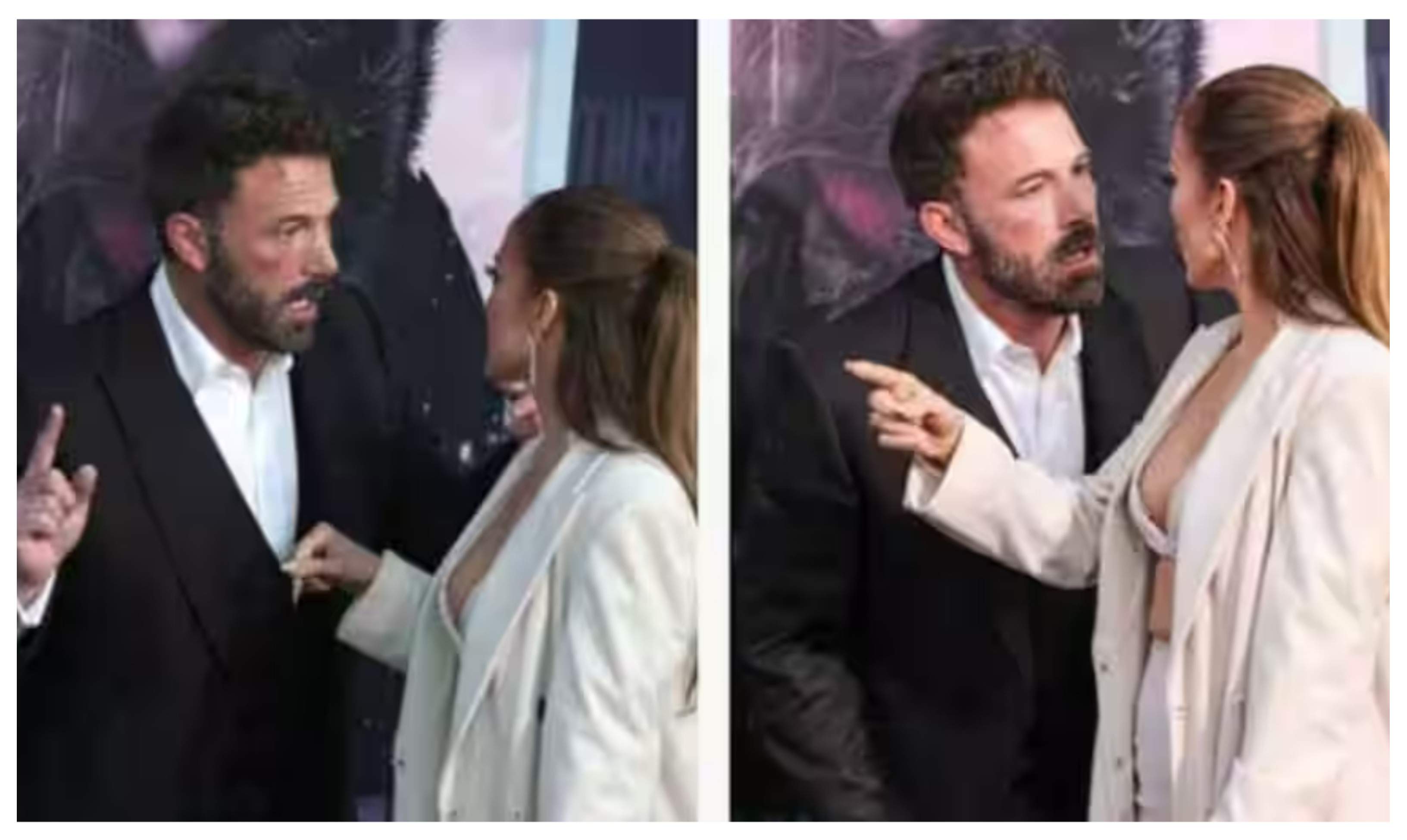 Ce și-au spus Jennifer Lopez și Ben Affleck pe covorul roșu, când părea ca s-au certat. Imaginile cu cei doi au devenit virale