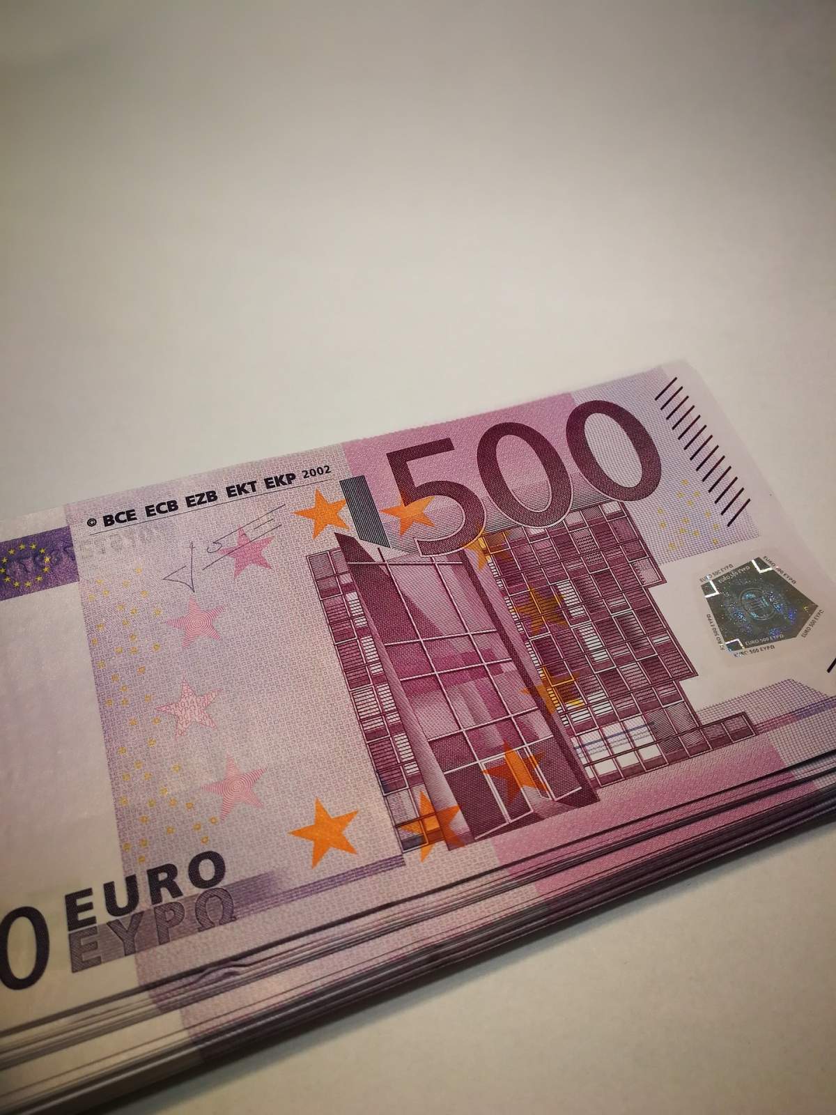 bancnote de euro