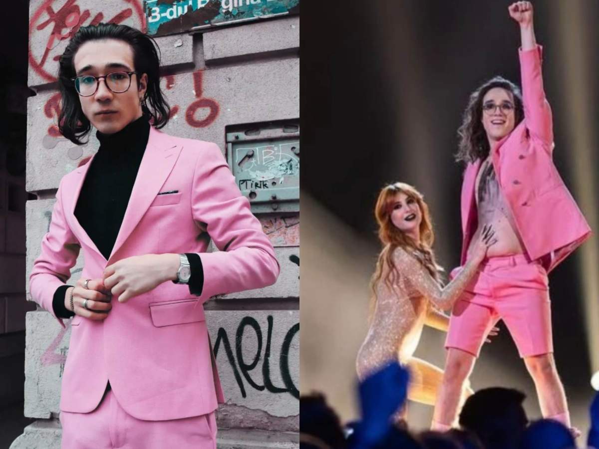 TVR a plătit aproape 400.000 de euro pentru participarea la Eurovision. Theodor Andrei și iubita lui.