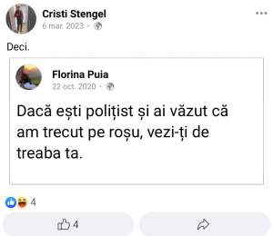 Ce mesaj bizar a postat Cristi, tânărul de 24 de ani din Sibiu, care a murit pe loc în urma accidentului: "Dacă ești polițist și vezi că…” / FOTO