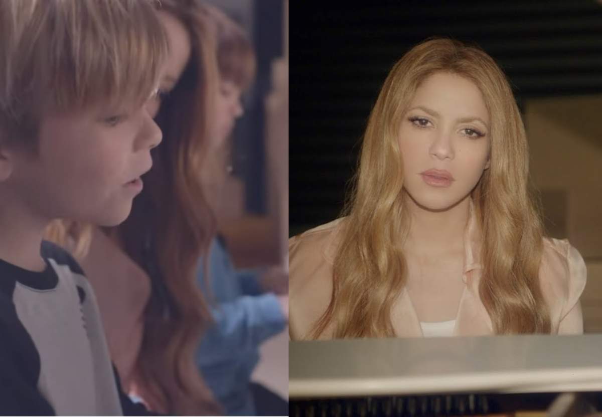 Shakira a lansat primul videoclip în care apare alături de cei doi copii ai ei, Milan și Sasha. Micuții sunt la fel de talentați ca mama lor / VIDEO
