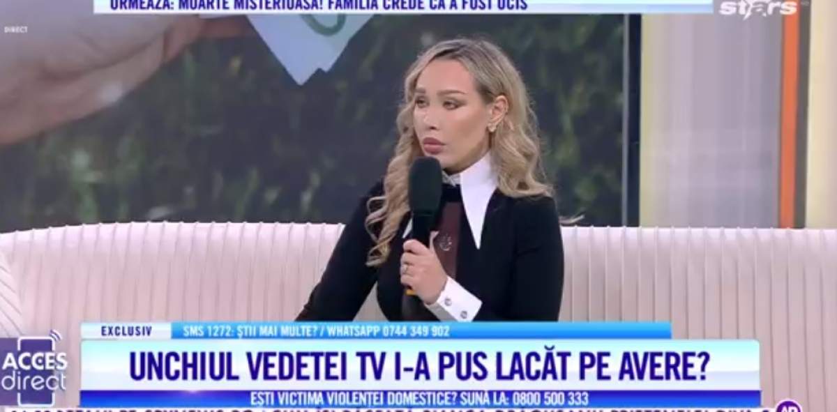 Acces Direct. Raluca Podea, o nouă dramă după moartea tatălui. Vedeta, scandal cu unchiul său pentru avere: "Au început cu amenințări..." / VIDEO