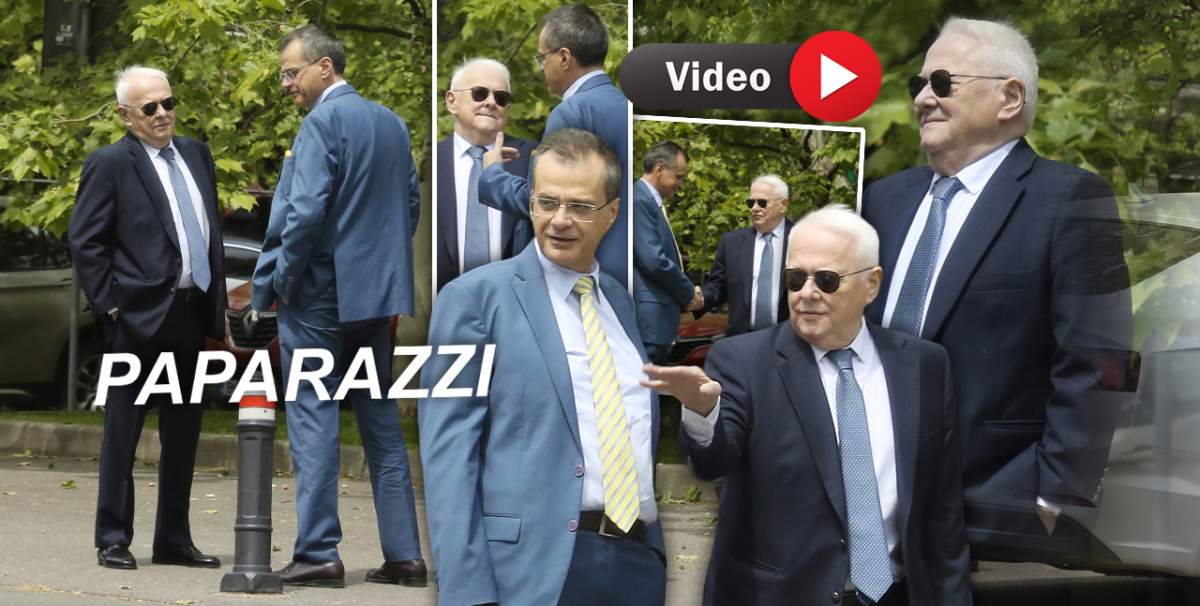 Imagini rare cu Viorel Hrebenciuc! În compania cui a fost surprins fostul politician / PAPARAZZI