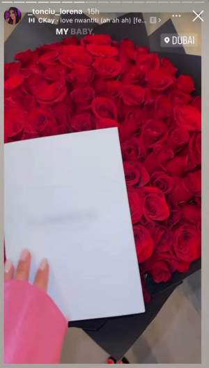 Lorena Tonciu este într-o relație?! Sora Andreei a primit o surpriză romantică din partea unui bărbat, în Dubai: ”Mă bucur că...” / FOTO