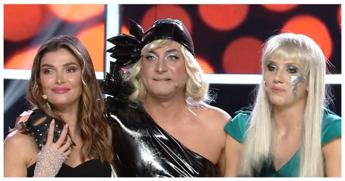 Valentin Sanfira și Codruța Filip s-au transformat în Lady Gaga, la Te cunosc de undeva. Ce reacție au avut jurații la momentul lor / VIDEO