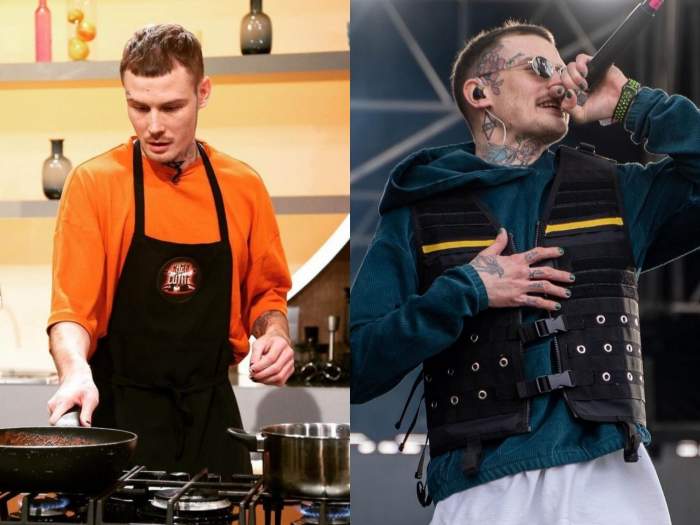 Radu Iustin Câmpeanu la Chefi la cuțite și pe scenă.