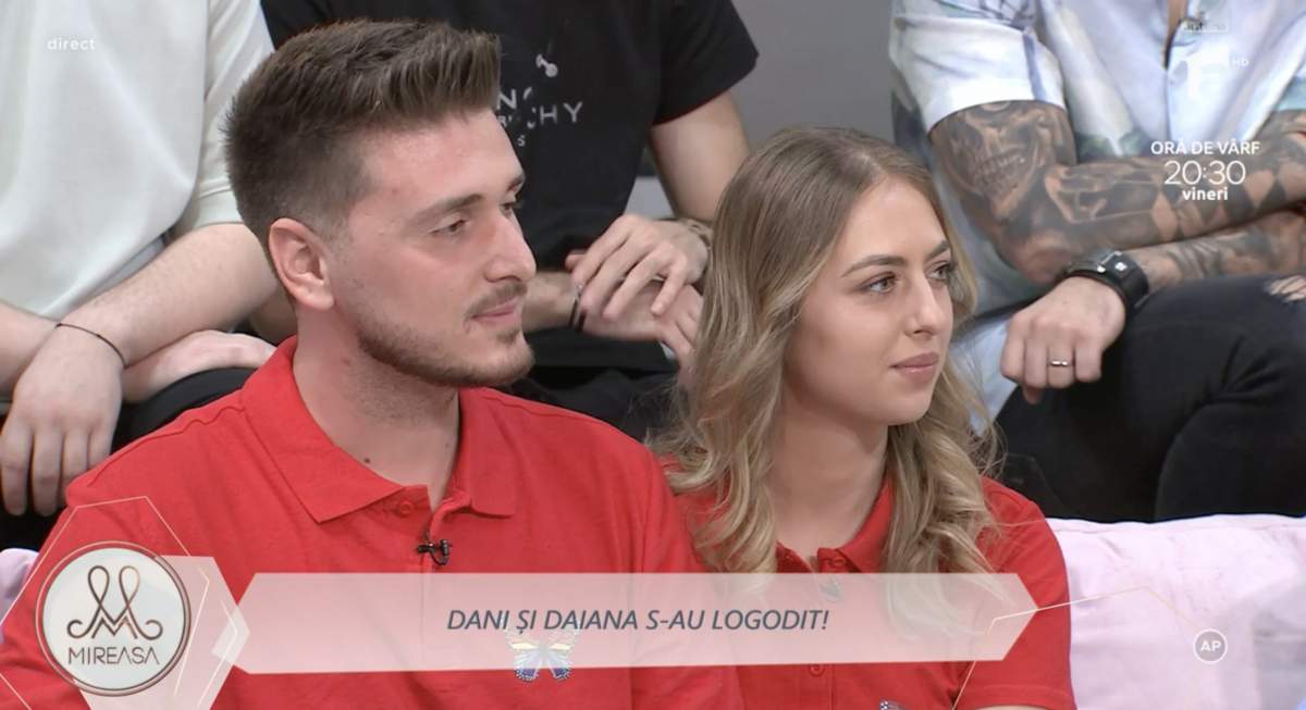 Dani și Daiana de la "Mireasa" s-au logodit! Unde a avut loc cererea în căsătorie