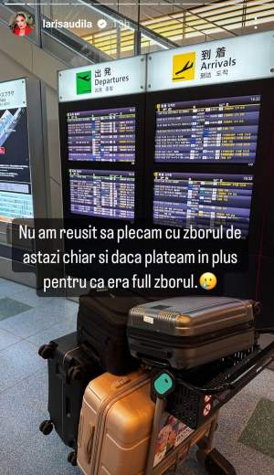 Larisa Udilă, nevoită să plece mai repede din vacanță spre România. Ce veste a primit vedeta: „Din păcate...” / FOTO