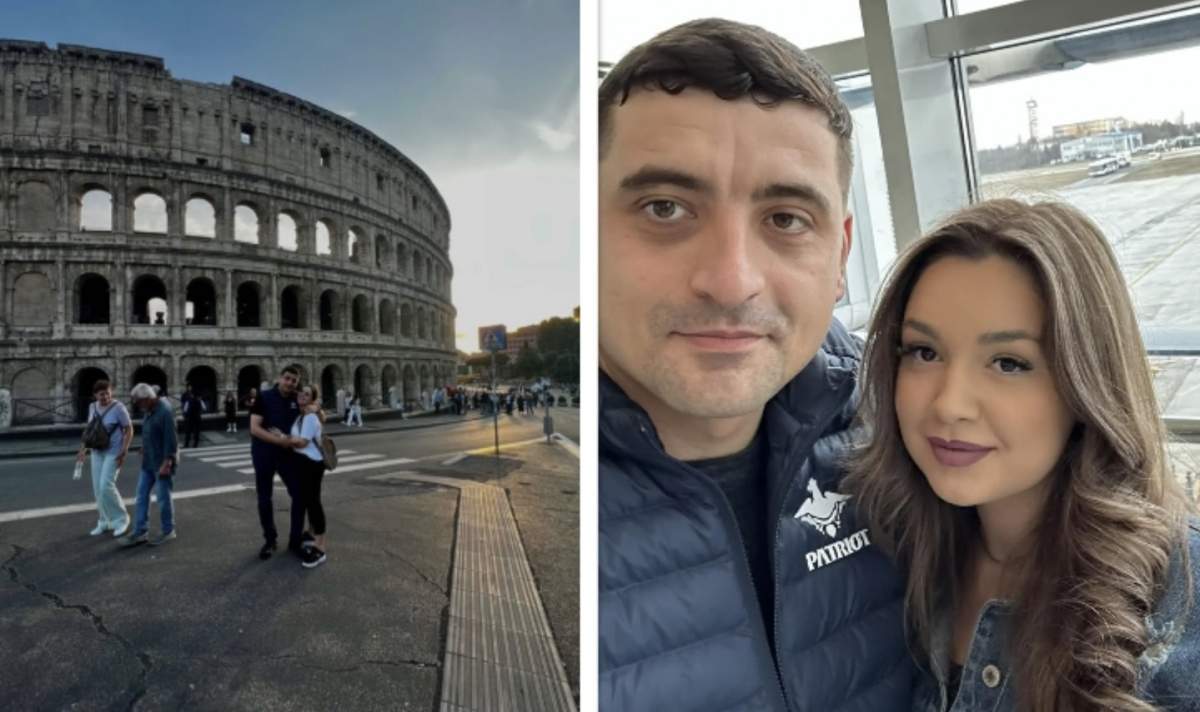 Imagini cu George Simion și soția sa, Ilinca, din vacanță. Cei doi se află în Italia