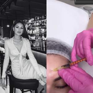 Cristina Belciu, în cabinetul medicului estetician. La ce procedură a apelat fotomodelul: „Injectăm...” / FOTO