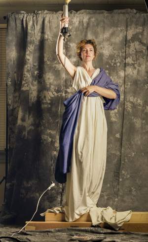 Cine este „Miss Liberty”, femeia care apare în logo-ul Columbia Pictures. Care este povestea din spatele imaginii, de fapt / FOTO