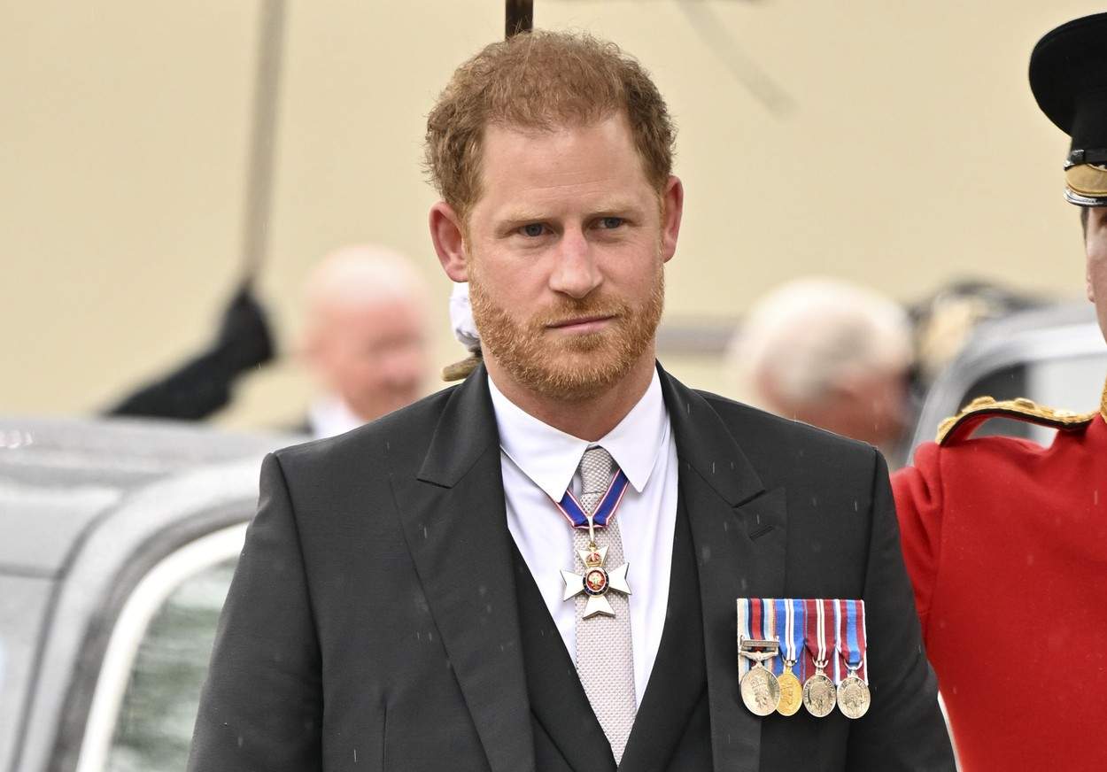 Prințul Harry a sosit la Westminster Abbey