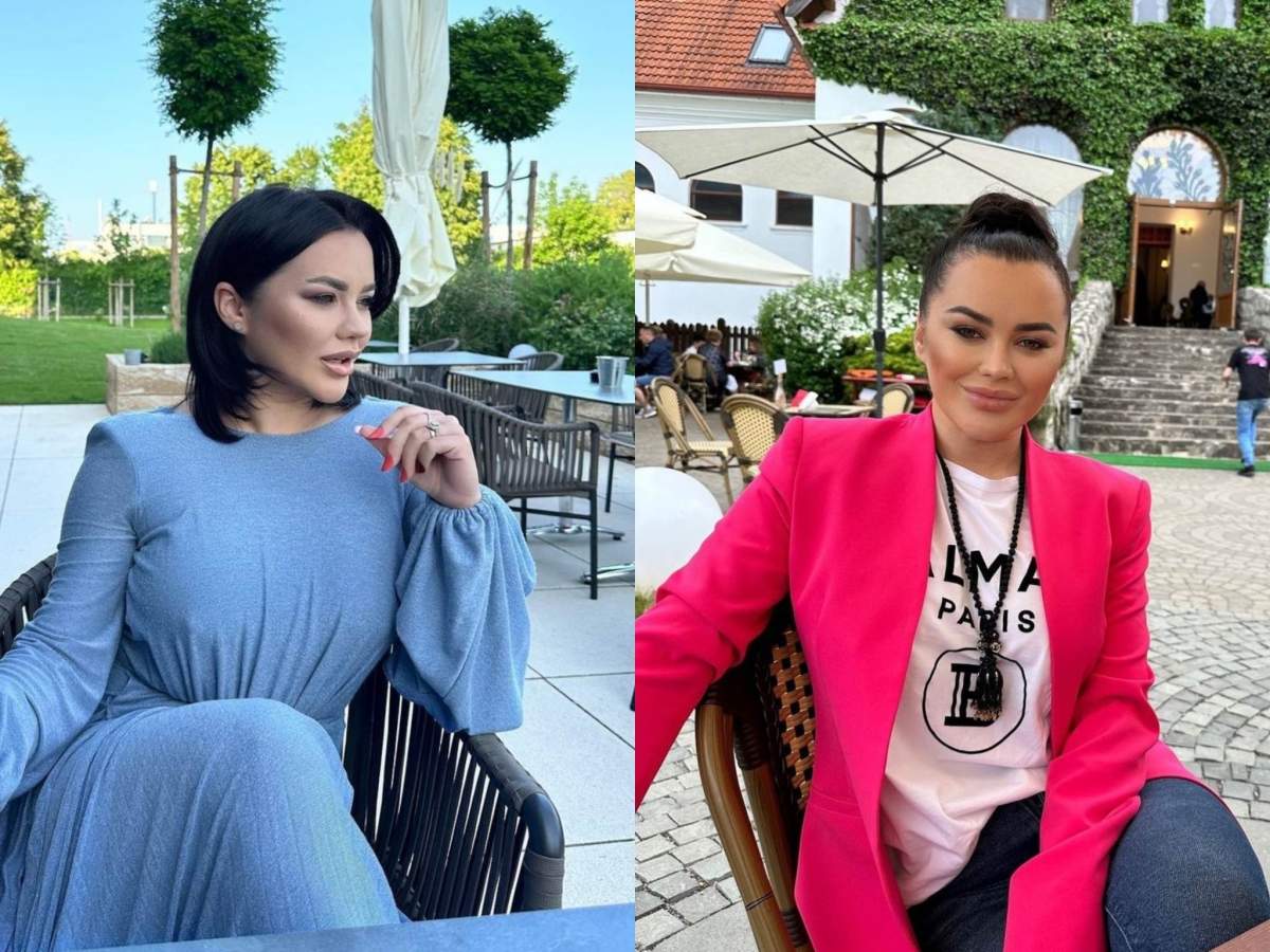 Carmen de la Sălciua nu poate să devină mamă din cauza stresului. Carmen de la Sălciua la o terasă