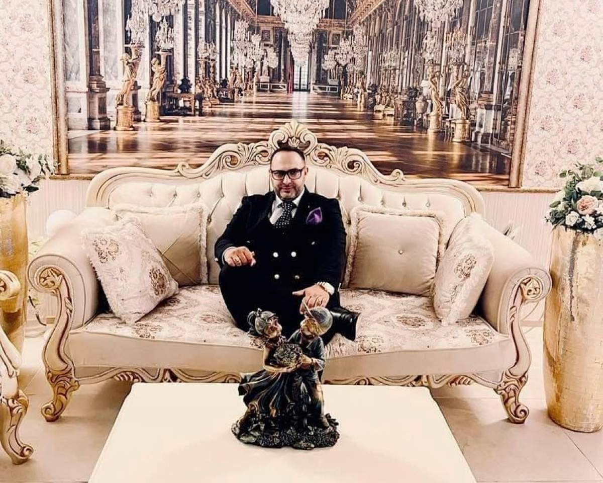 Viorel Bogățeanu a suferit când a aflat că este înșelat. Viorel Bogățeanu pe o canapea