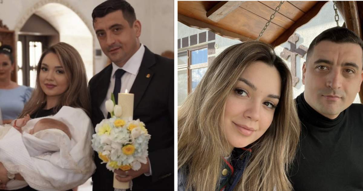Ilinca și George Simion Ilinca și George Simion, nași de botez. Ce ținute au purtat cei doi la eveniment