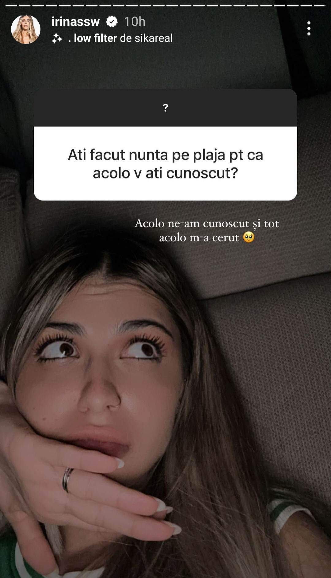 De ce a ales Irina Deaconescu să facă nunta pe plajă. Ce a mărturisit influencerița: „Acolo ne-am...” / FOTO