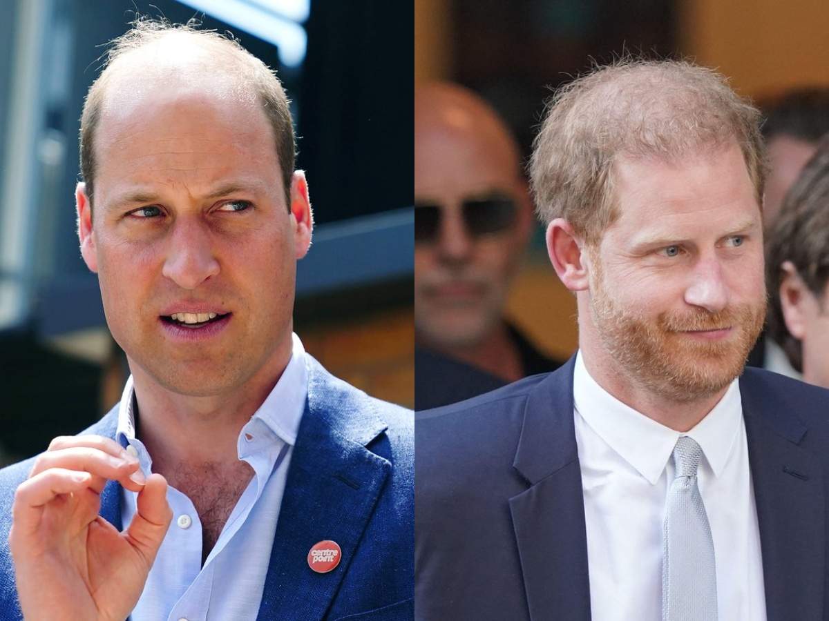 Colaj prințul William și fratele lui, Harry