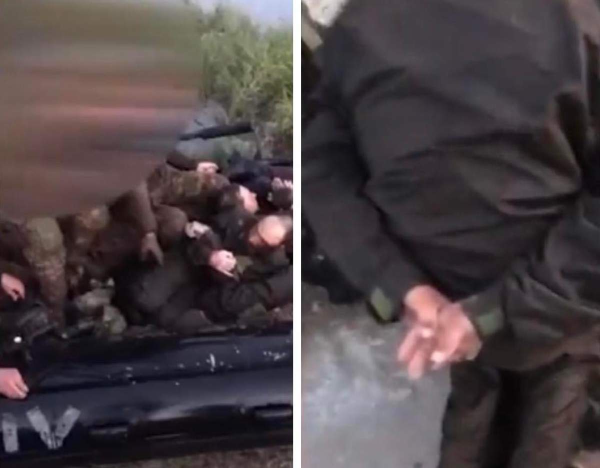 Militari ruși, salvați de soldați ucraineni Militari ruși, salvați de soldați ucraineni