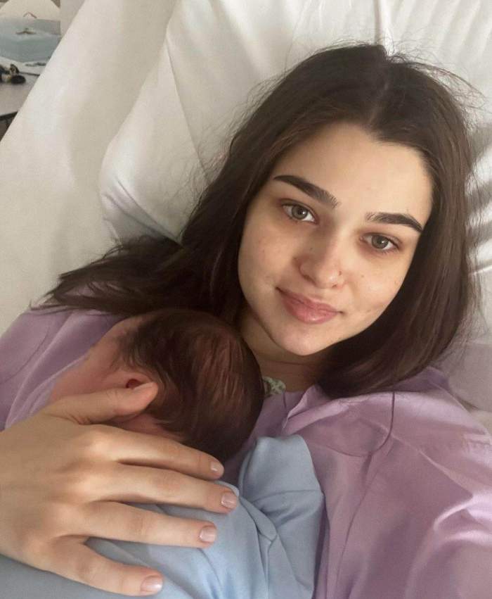 Theo Rose și bebelușul ei, externați din spital: „Am plecat acasă fericită”. Cui a ținut artista să-i mulțumească / FOTO