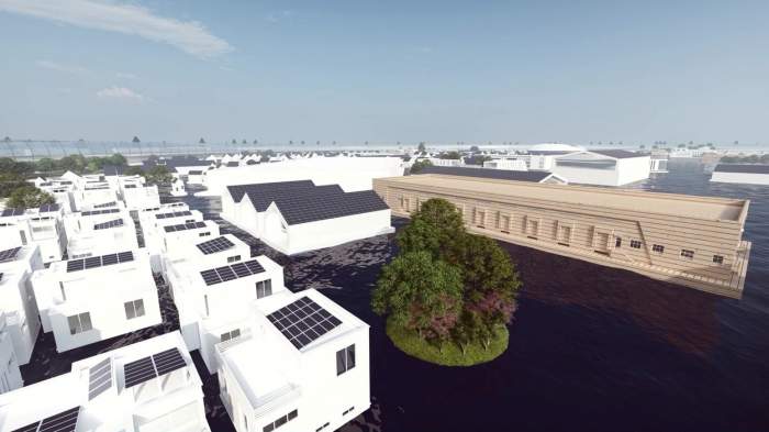 Cum va arăta și unde se construiește ”Orașul Apocalipsei”! Va fi asamblat direct pe apă și va putea fi mutat oricând / VIDEO