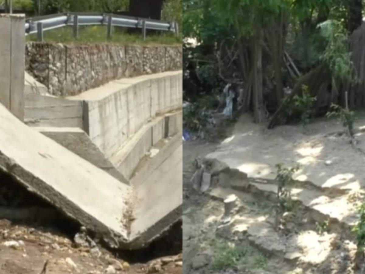 Inundațiile au făcut ravagii în comuna Bâcleș din Mehedinți. comuna Bâcleș din Mehedinți după inundații
