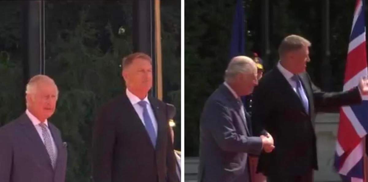 Regele Charles al III-lea și Klaus Iohannis Regele Charles al III-lea și Klaus Iohannis