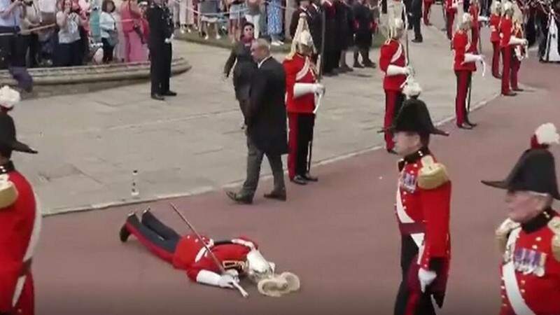 Momente de panică la castelul Windsor